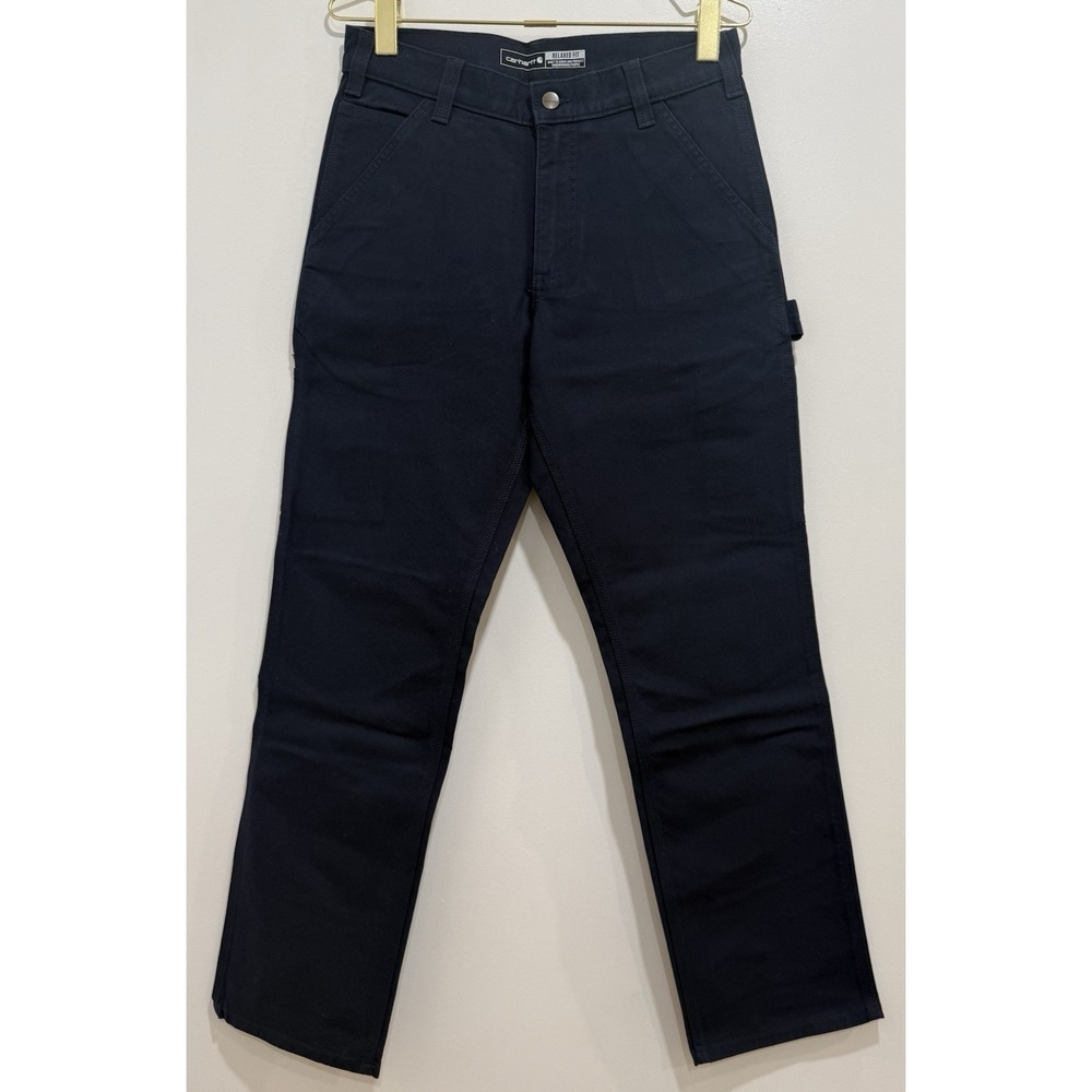 NWOT Carhartt‎ Rugged Flex Relaxed Fit Navy Blue Pants Men's Sz 30x32